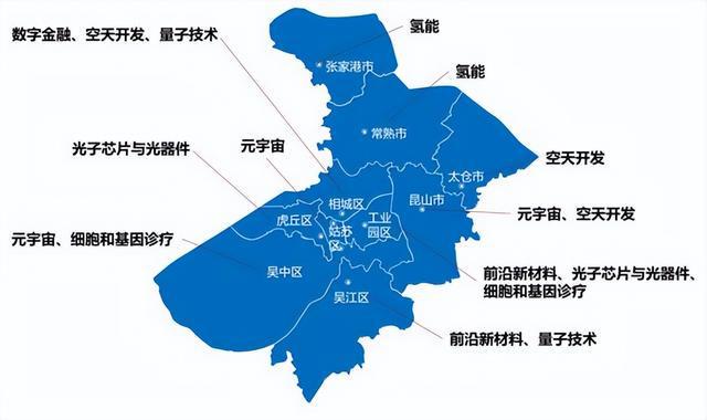 年苏州市重点产业规划布局全景图谱k8凯发网站【产业图谱】2024(图9)